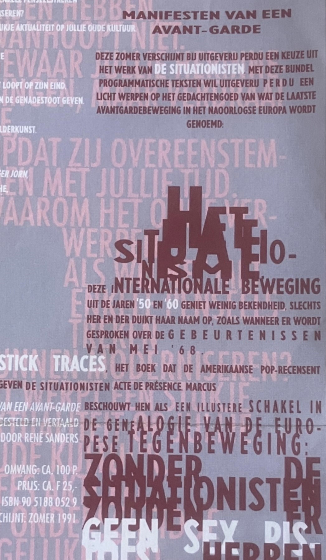 Aankondiging Rue Sauvage
